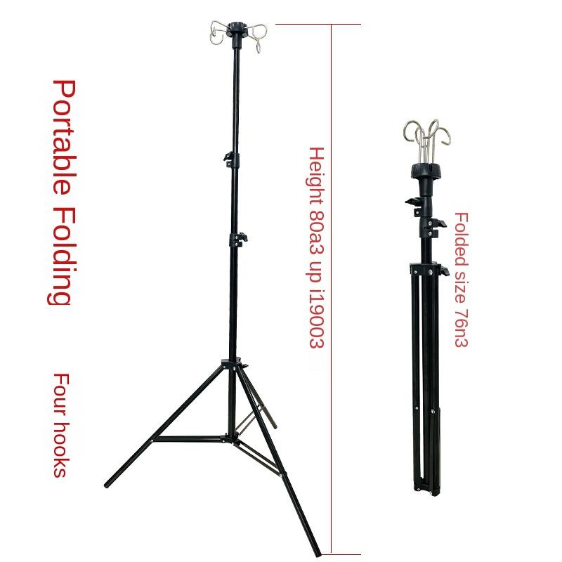 233-Factory Direct Supply Height Adjustable Stainless Steel Mobile Hanging Bottle Drip Rack Infusion Rod.jpg